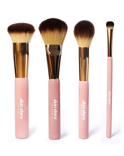 Set of all 4 Brushes - Skinstory Clean Beauty 