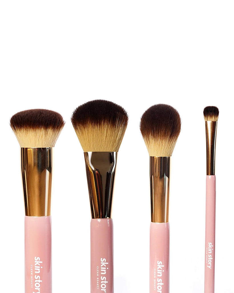 Set of all 4 Brushes - Skinstory Clean Beauty 